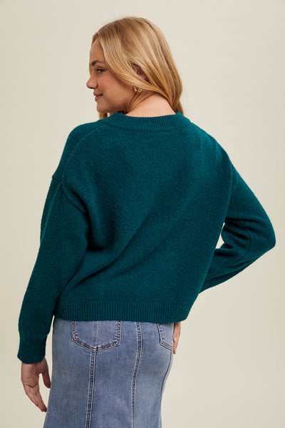 Leesa Classic V Neck Sweater