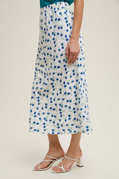 Francis Floral Midi Skirt
