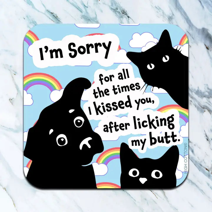 Witty Neoprene Drink Coasters