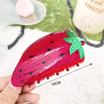 Food Hair Claw Clip