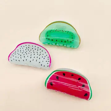 Food Hair Claw Clip