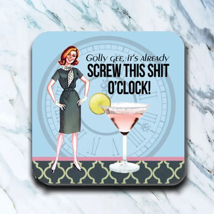 Witty Neoprene Drink Coasters