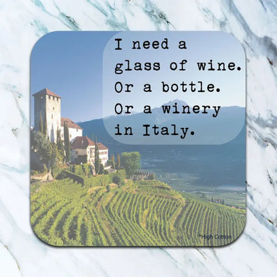 Witty Neoprene Drink Coasters