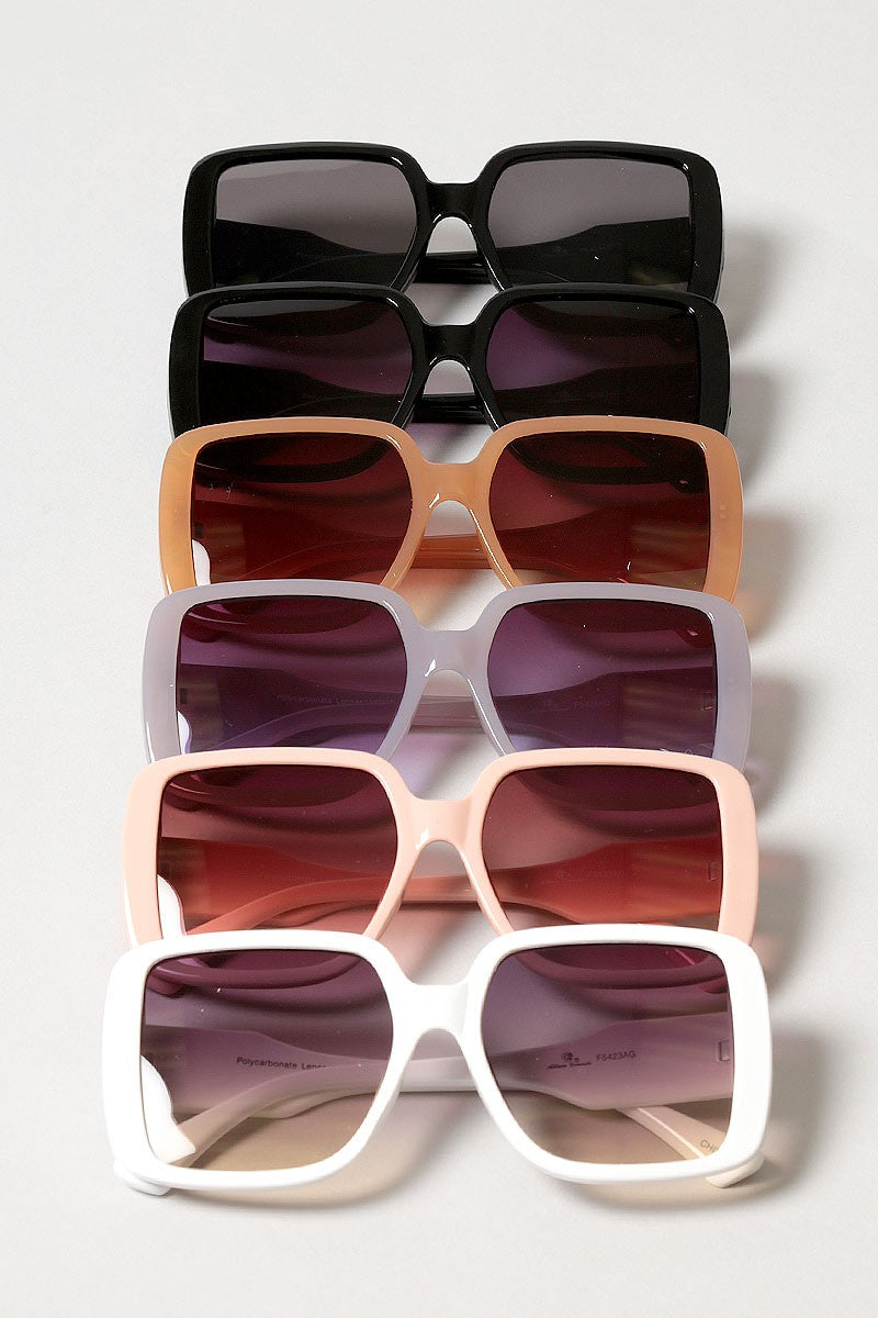 Tropez Oversized Square Sunnies