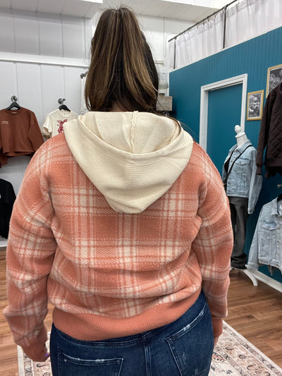 Rosie Collared Button Down Sweater Jacket