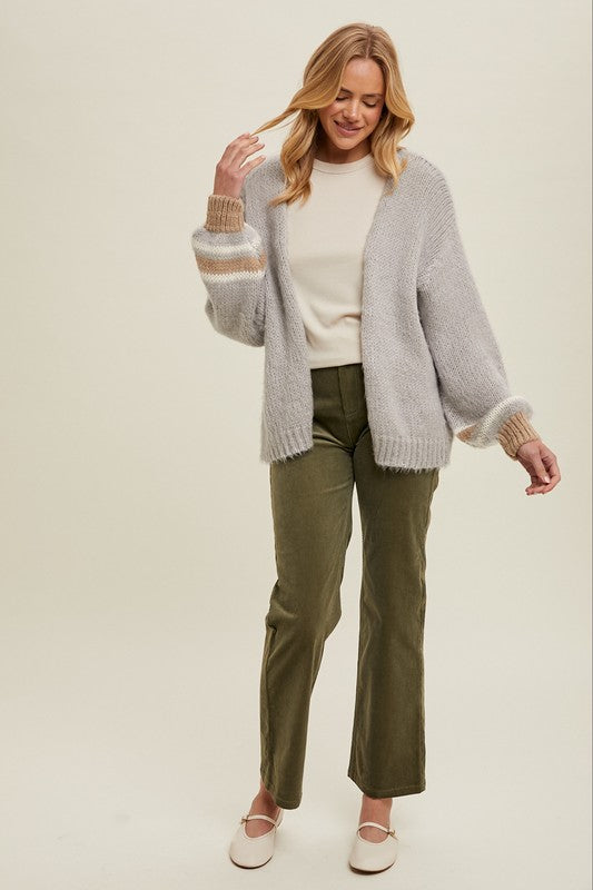 Boone Open Front Cardigan