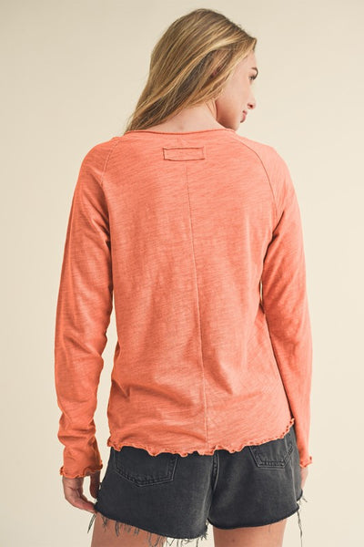 Effortless Basic Long Sleeve top
