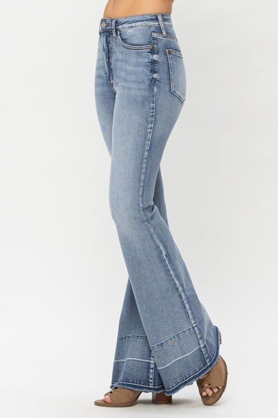 Aurora High Rise Tummy Control Flare Denim