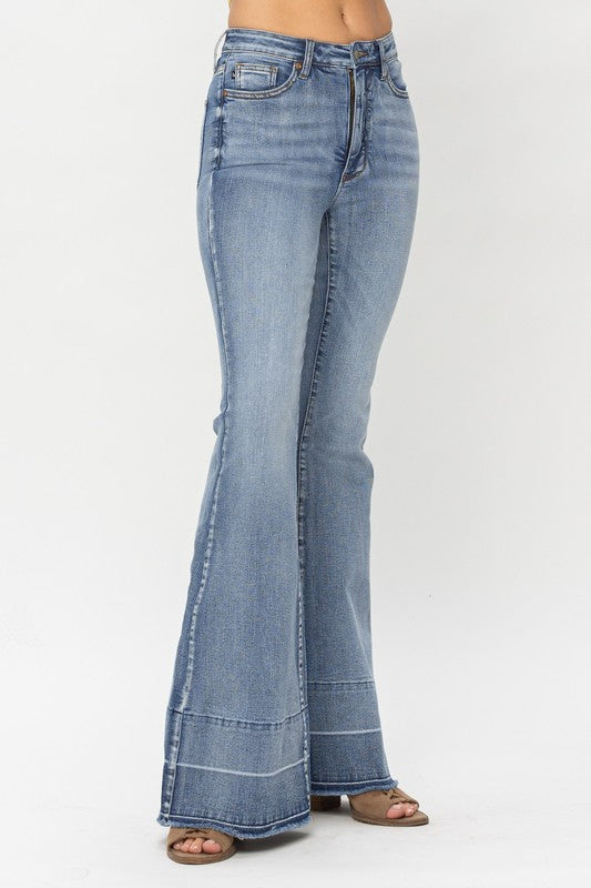 Aurora High Rise Tummy Control Flare Denim