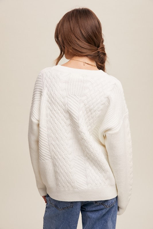 Shanna Stripe Detail Sweater