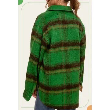 Nellie Plaid Pattern Jacket