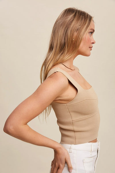 Molly Sweater Knit Brami Top