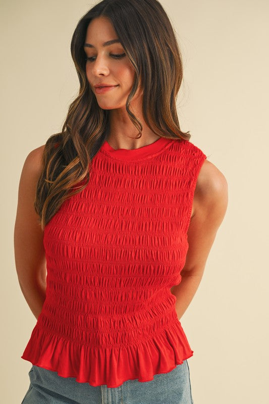 Sophie Smocked Bodice Top