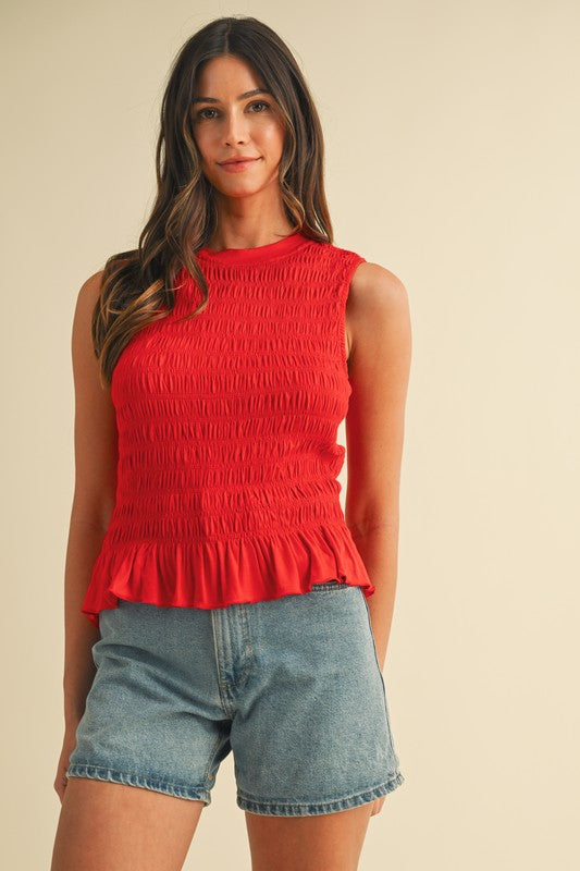 Sophie Smocked Bodice Top