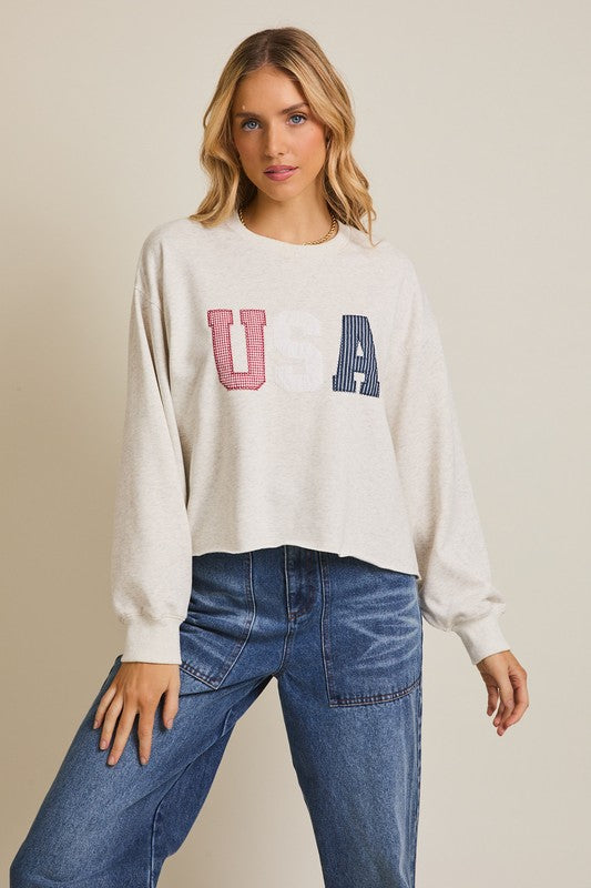 USA Crewneck Sweatshirt