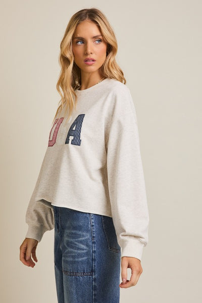 USA Crewneck Sweatshirt