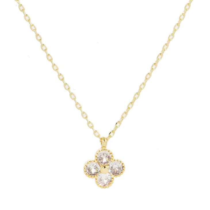 Clover Cubic Delicate Necklace