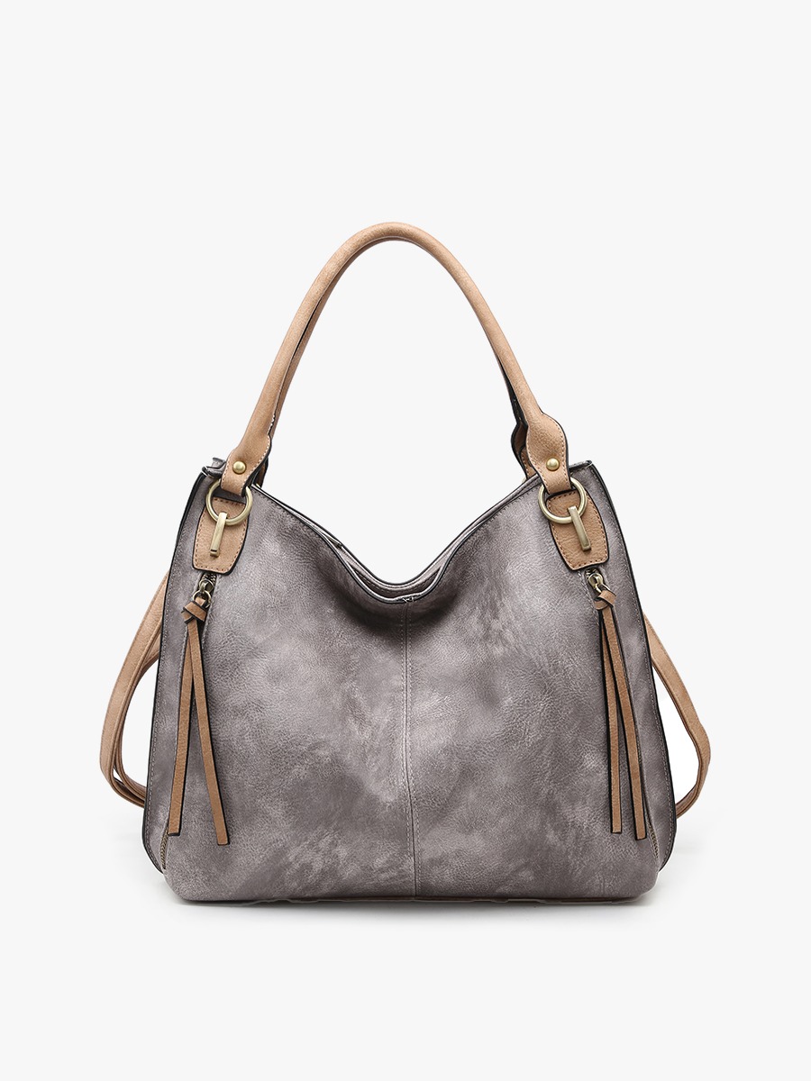 Connar Distressed Front Pocket Tote