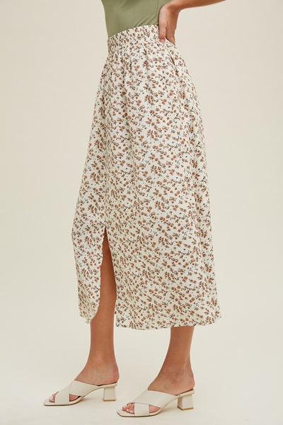 Natalie Floral Midi Skirt