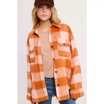 Nellie Plaid Pattern Jacket