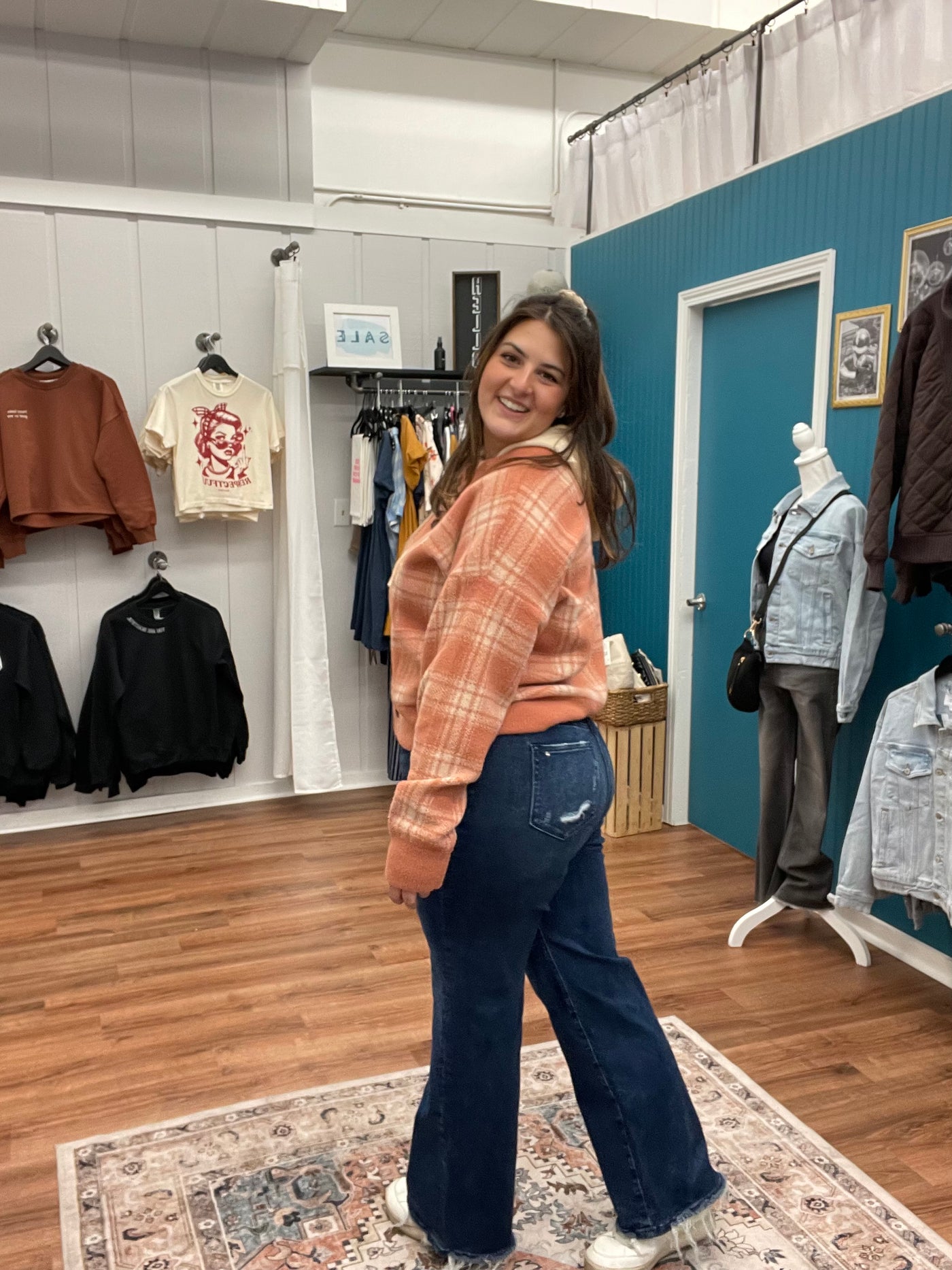 Rosie Collared Button Down Sweater Jacket