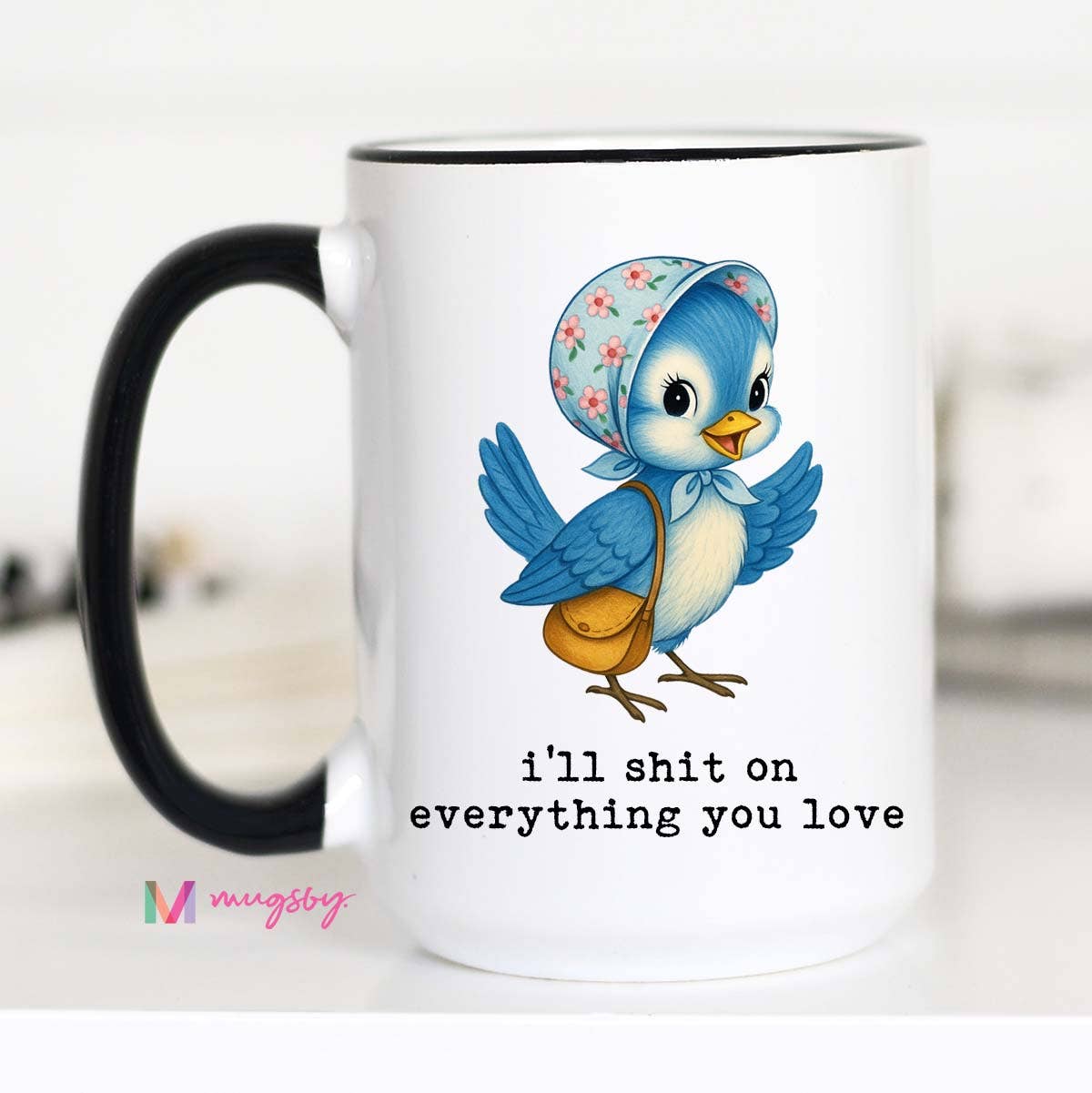 I'll Shit on Everything Vintage Bird Coffee Mug