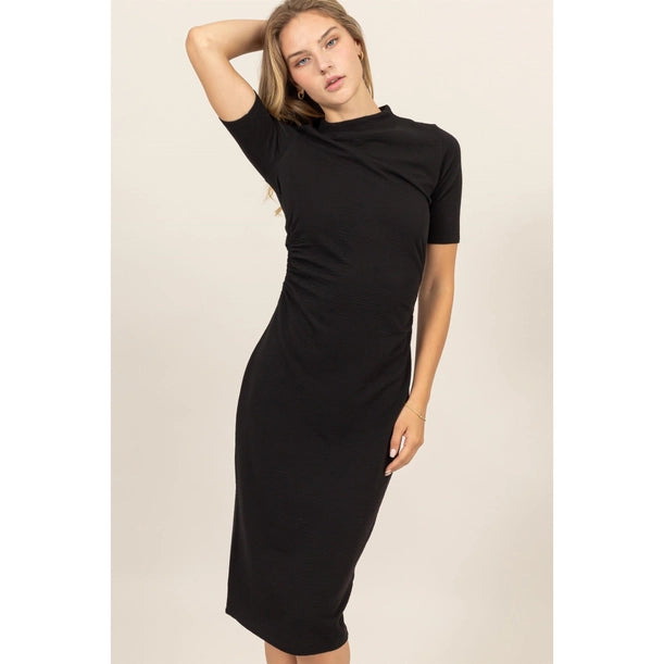 Dani Textured Midi Dress