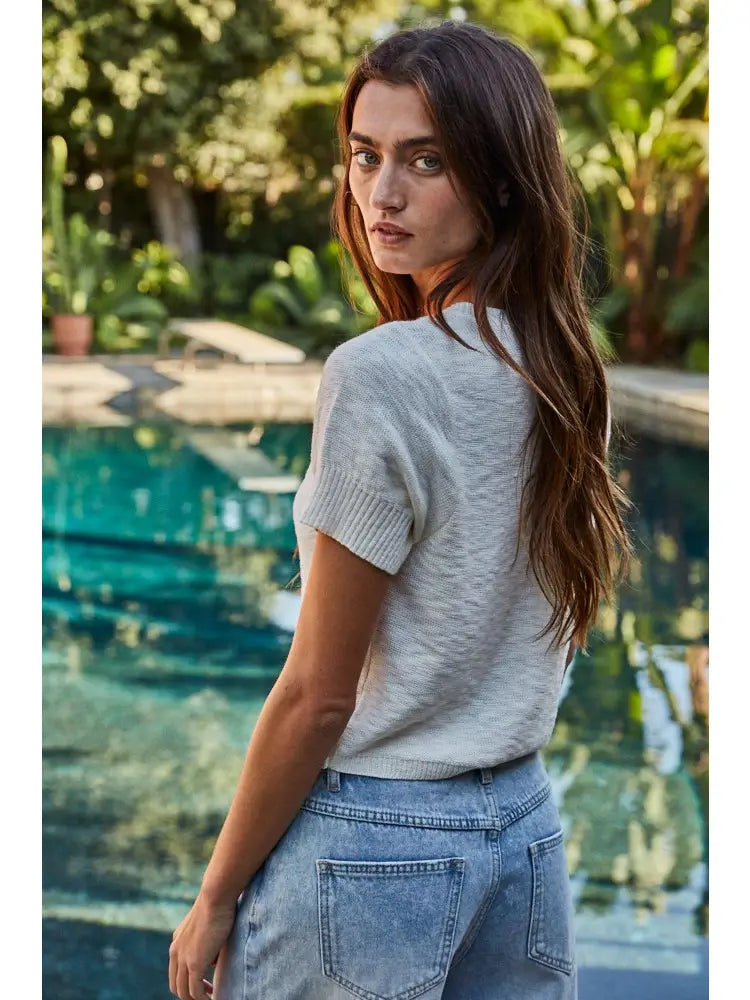 Addie Button Front Cardigan