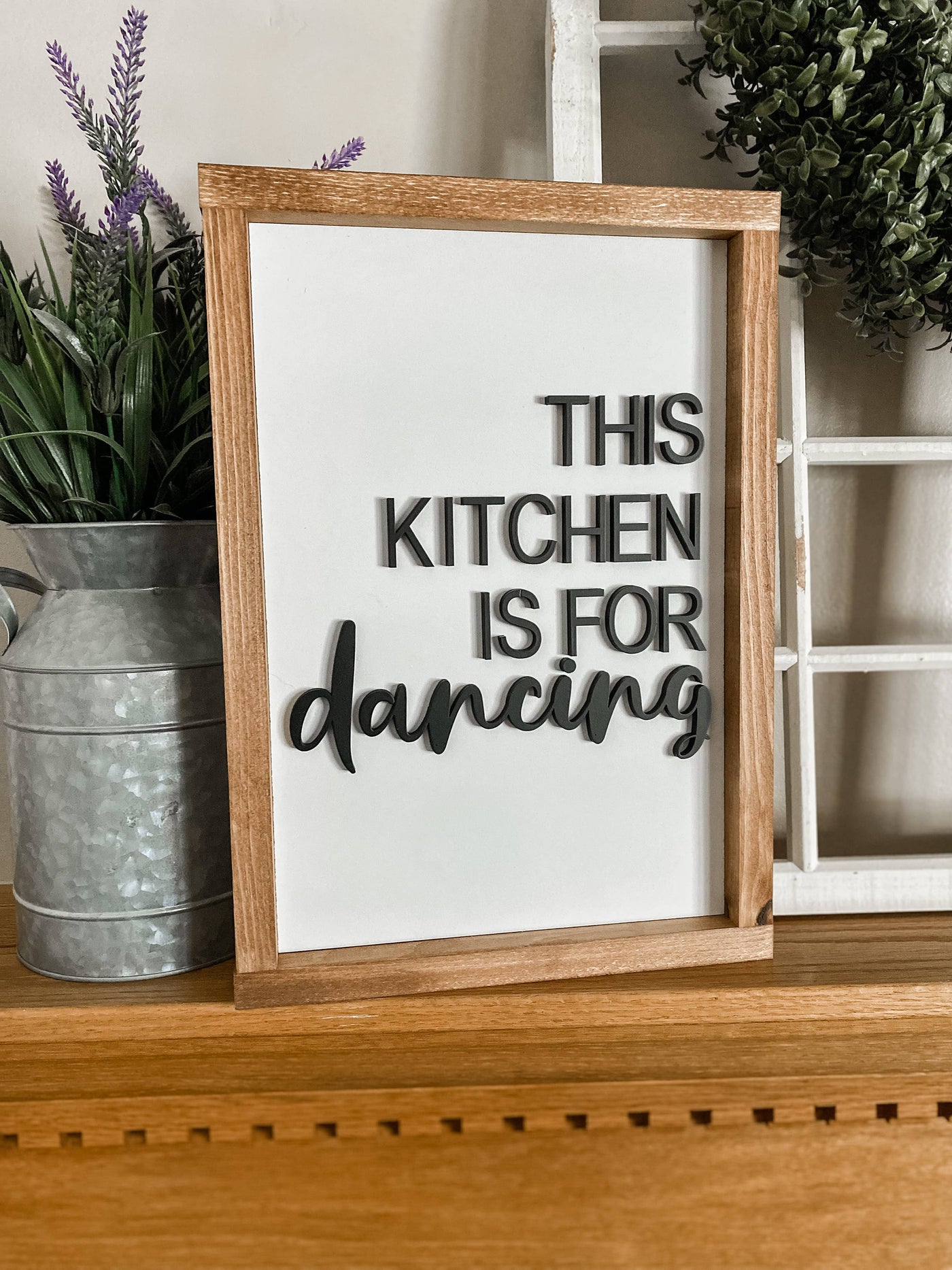 This Kitchen is For Dancing Wall Sign