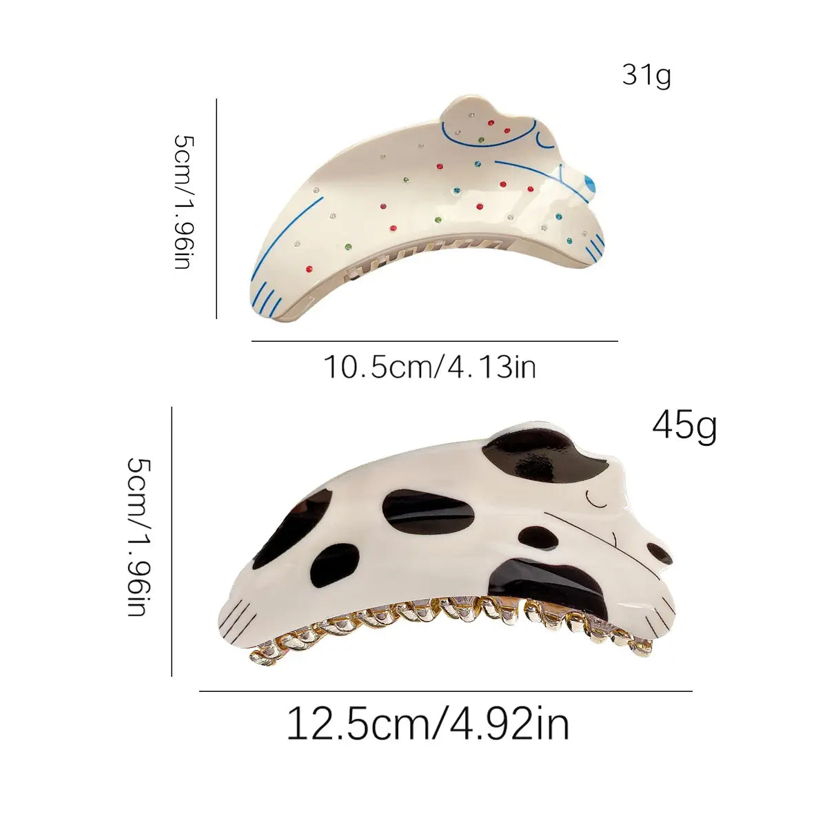 Dog Hair Claw Clip