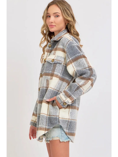 Stevie Classic Plaid Shacket