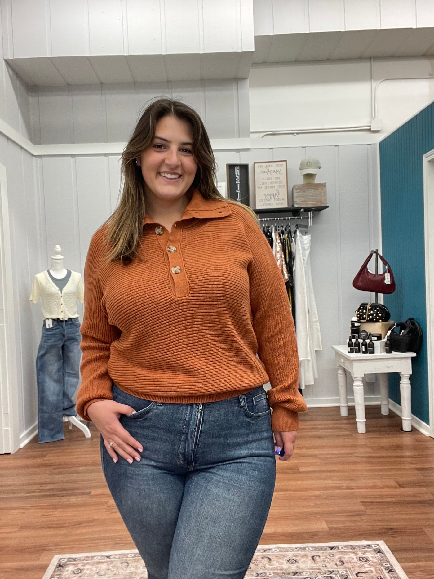 Bridget Collared Sweater