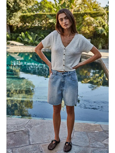 Addie Button Front Cardigan