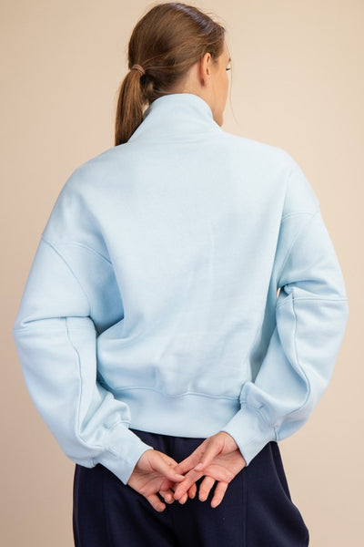 Nellie Quarter Zip Sweatshirt