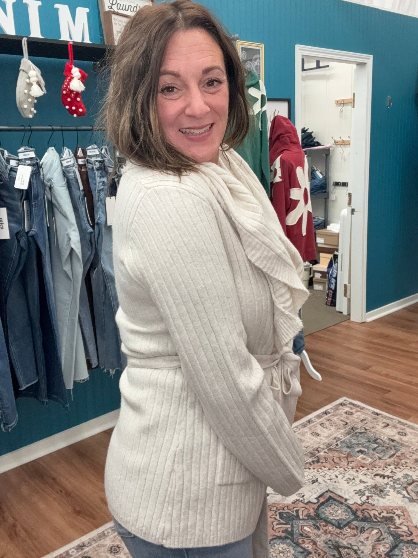 Sandra Super Soft Wrap Cardigan