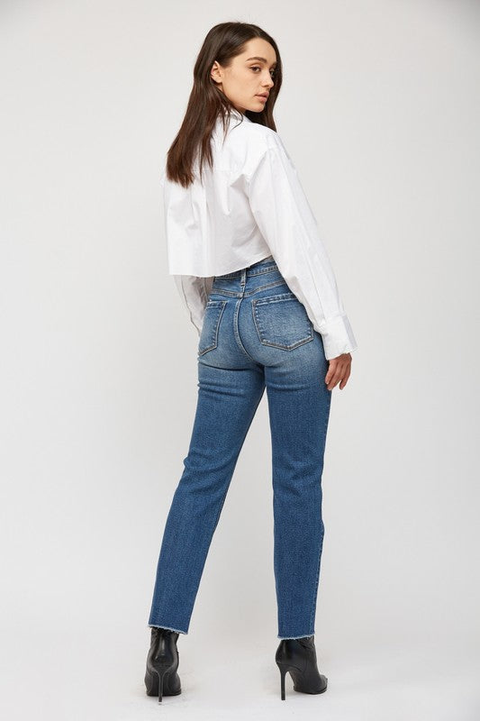 St. Louis Super High Straight Denim