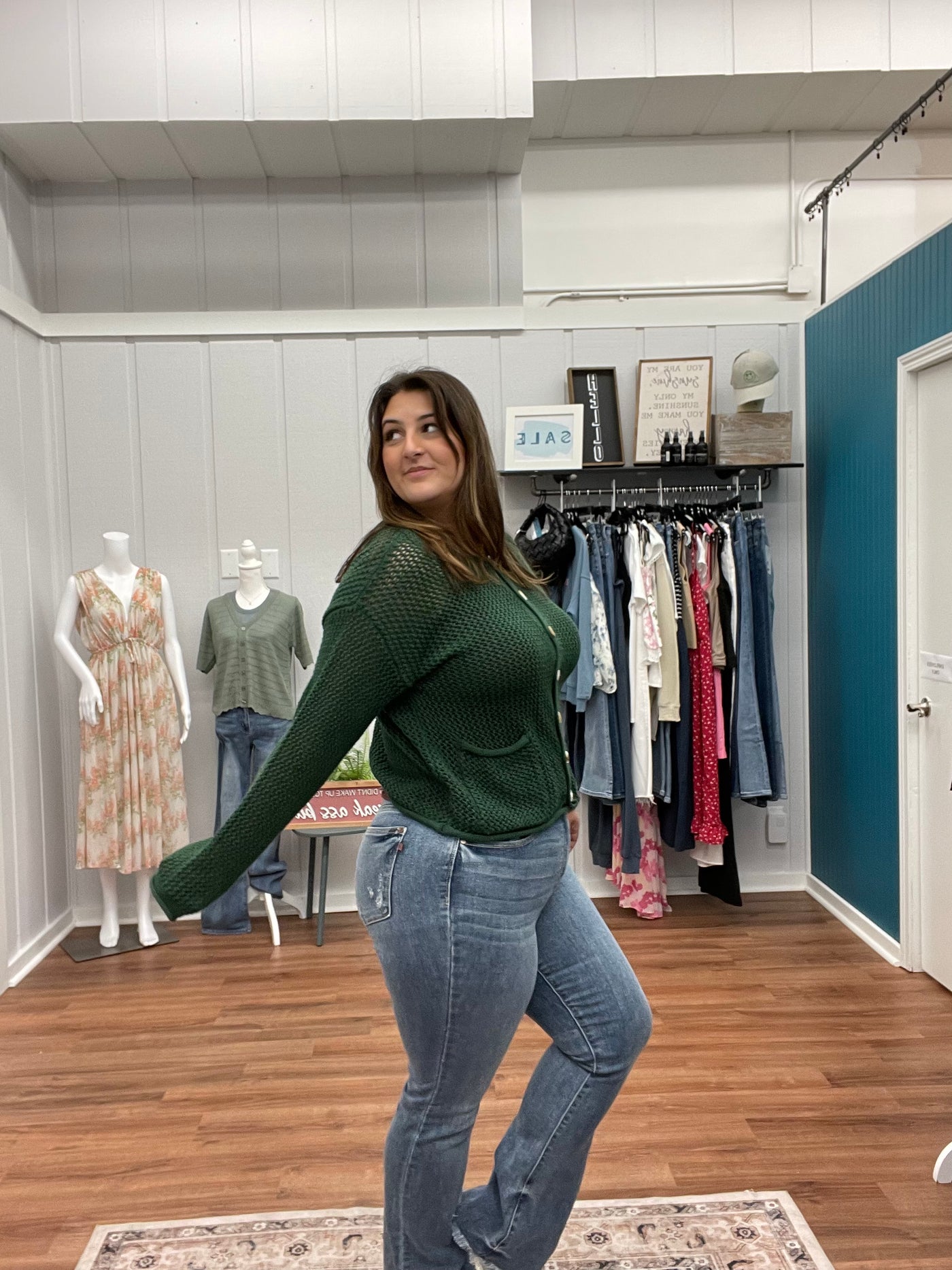 Jenny Open Knit Cardigan