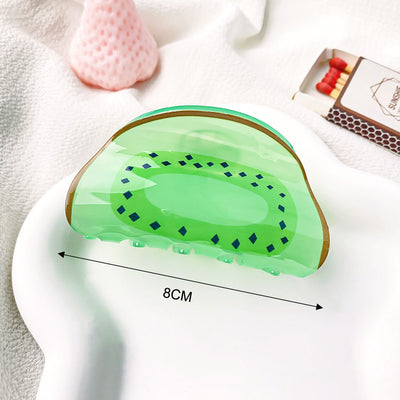Food Hair Claw Clip
