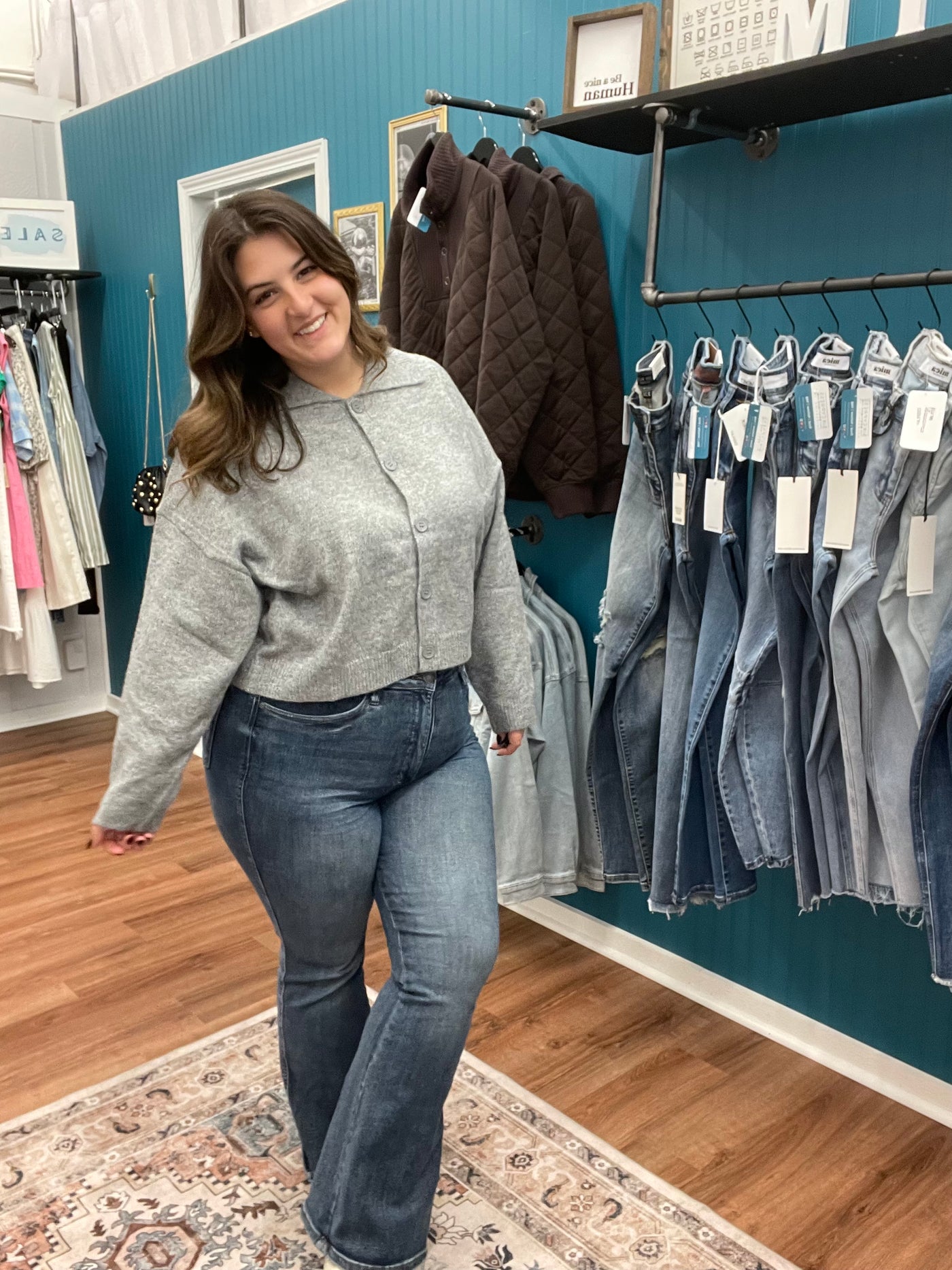 Francis Collared Sweater Cardigan