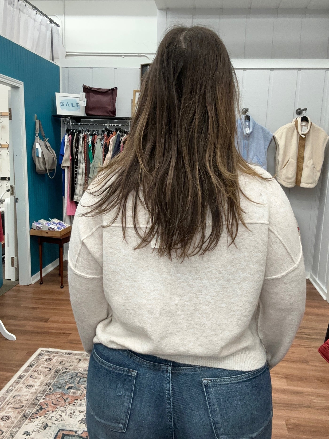 Kenzie Chic Boatneck Sweater