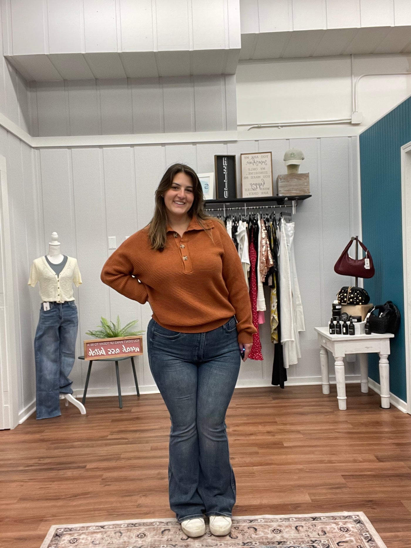 Bridget Collared Sweater