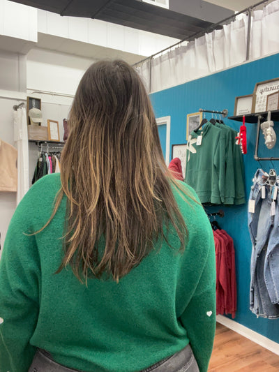 Piper Cardigan Featuring Hearts