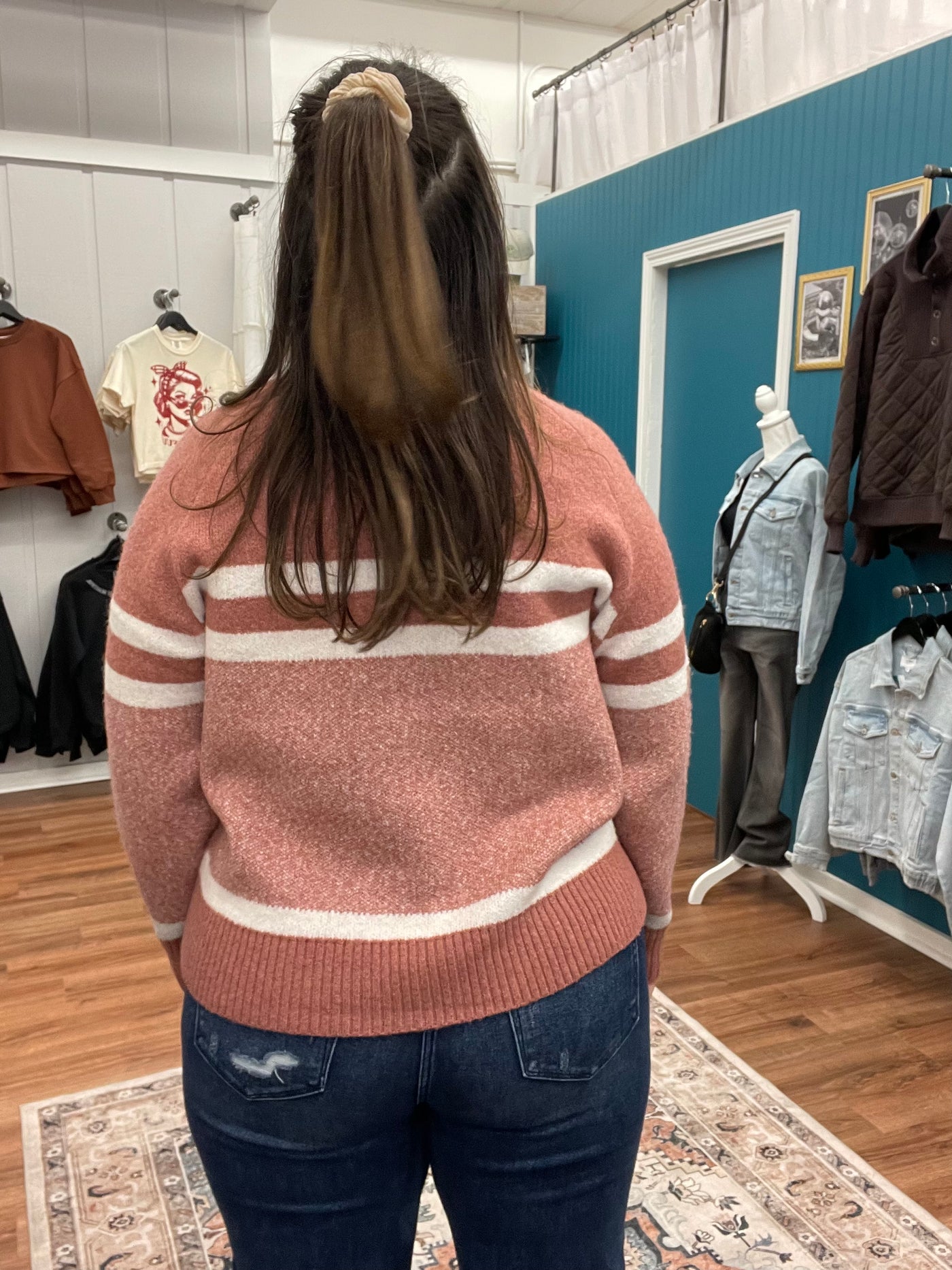 Nora Color Block Coatigan