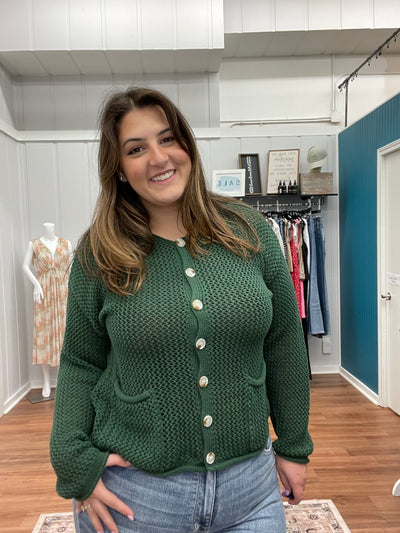 Jenny Open Knit Cardigan