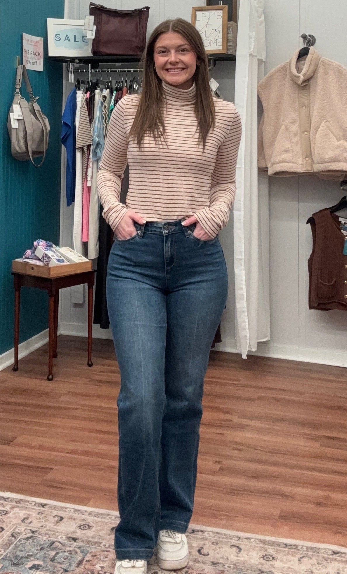 Tinley High Rise Wide Leg Denim