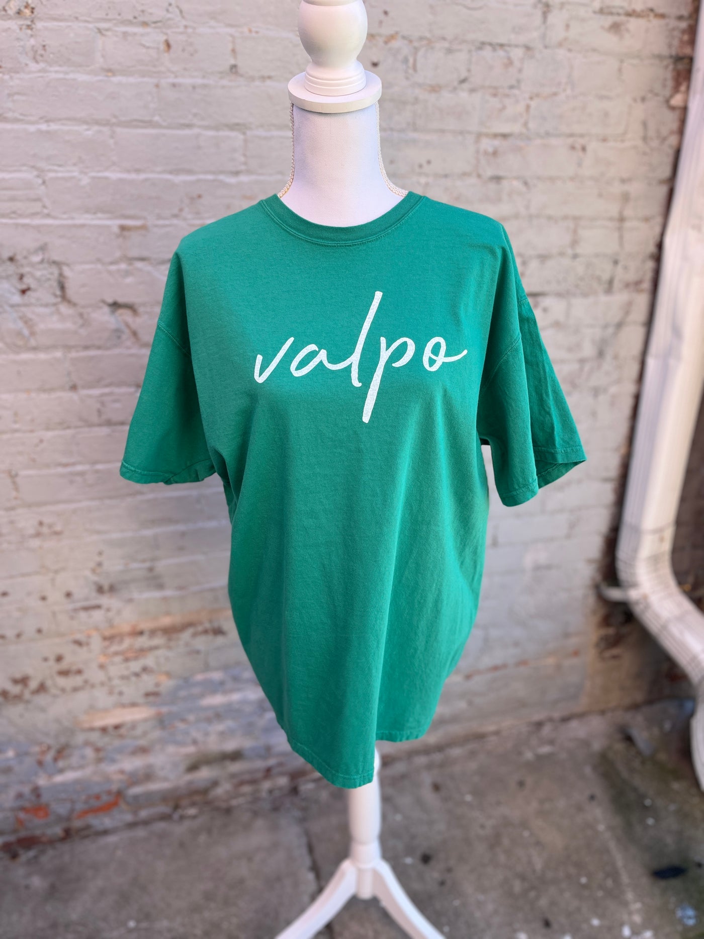 Valpo Script Graphic Tee