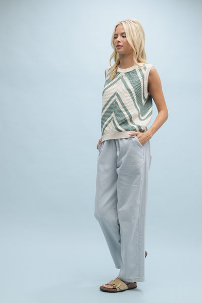 Patty Chevron Sweater Vest