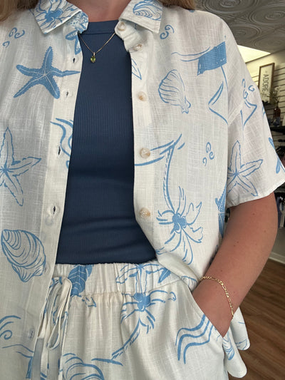 Take Me To The Sea Printed Set