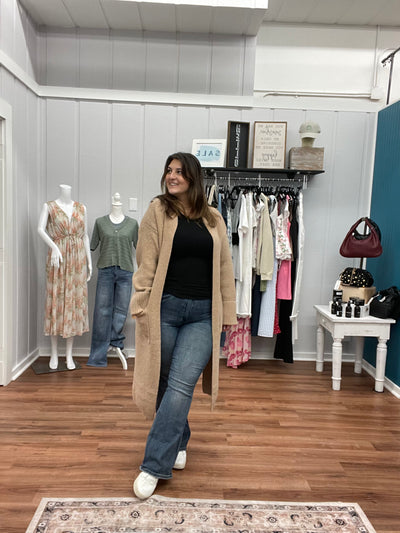 Cameron Longline Sweater Cardigan