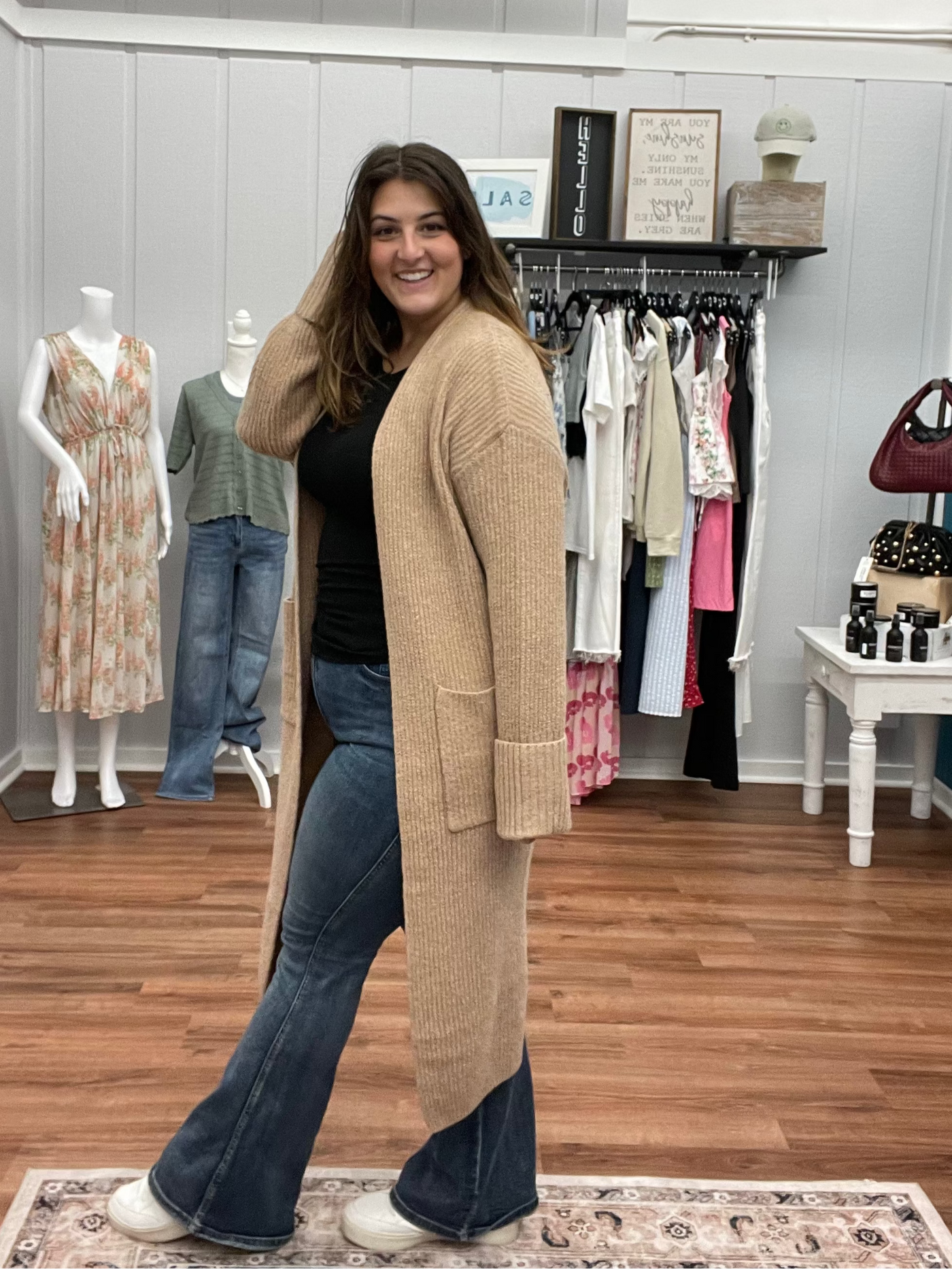 Cameron Longline Sweater Cardigan